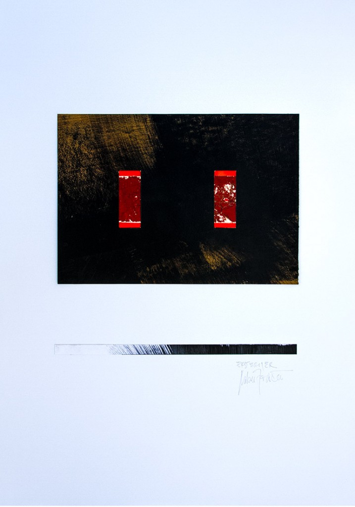 eksterijer III , kolaž , 100 x 70 cm , 2015.